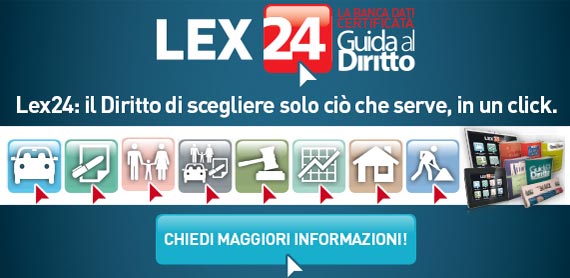 Integrato il servizio LEX24, banca dati giuridica modulare