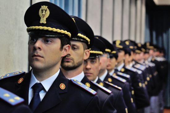 distintivo scuola superiore di Polizia