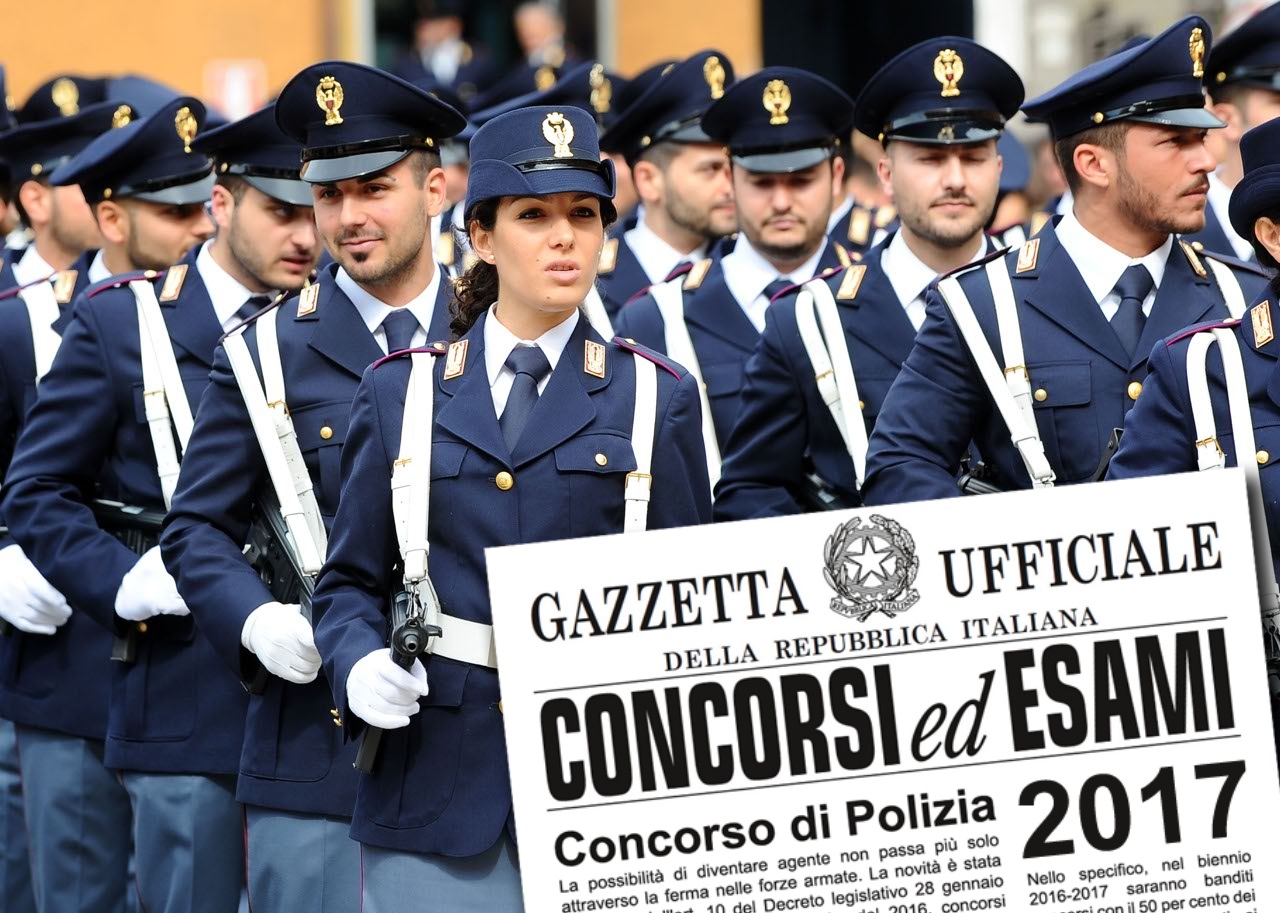 CONCORSO PUBBLICO 1148 AGENTI: SBARRAMENTO AI PRIMI 5000 E AMPLIAMENTO A 2.200 POSTI