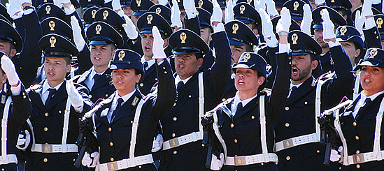 Avvio 212° Corso di formazione per allievi agenti Polizia di Stato.